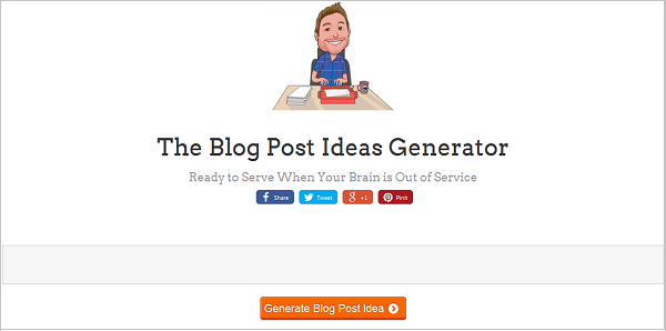 Buildyourownblog Post Title Idea Generator