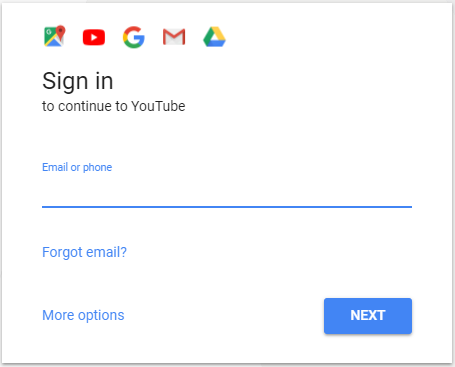 Sign in to Continue to YouTube
