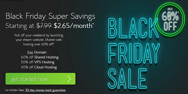 BlueHost Black Friday Sale